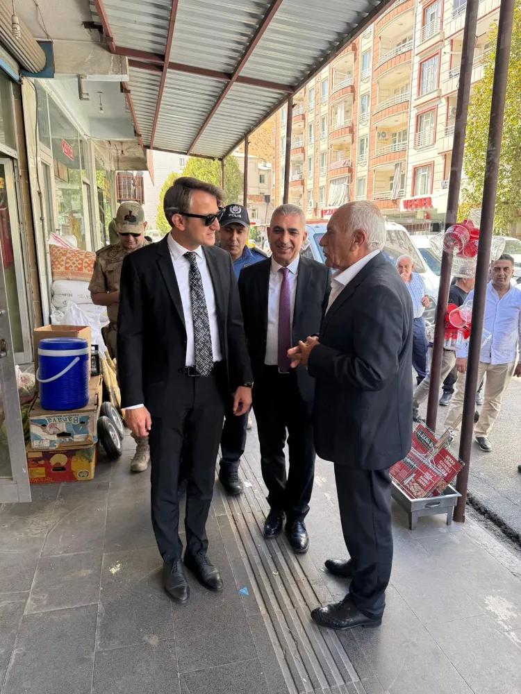 Baykan Kaymakamı Özcan’dan Esnaf Ziyareti