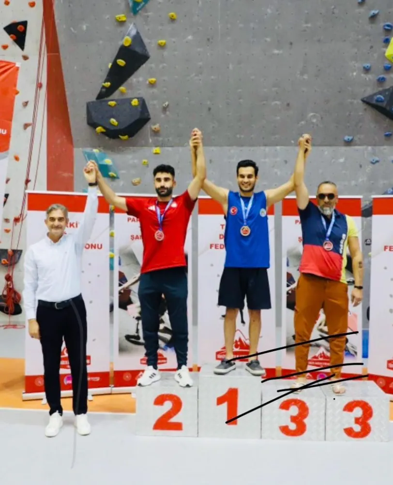 Siirtli Sporcu Türkiye Para Tırmanış Şampiyonası’nda İkincilik Elde Etti