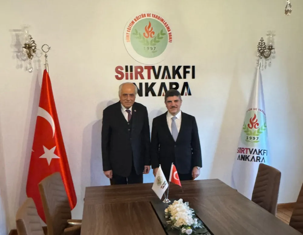 Prof. Dr. Yasin Aktay’dan Ankara Siirt Vakfı’na Ziyaret