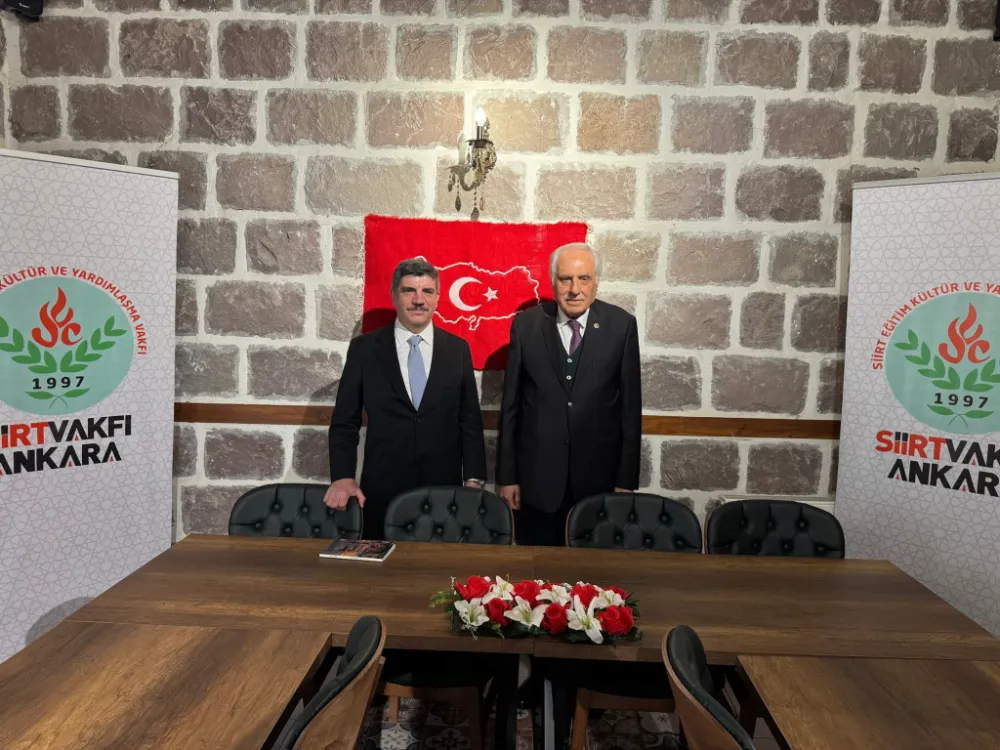 Prof. Dr. Yasin Aktay’dan Ankara Siirt Vakfı’na Ziyaret