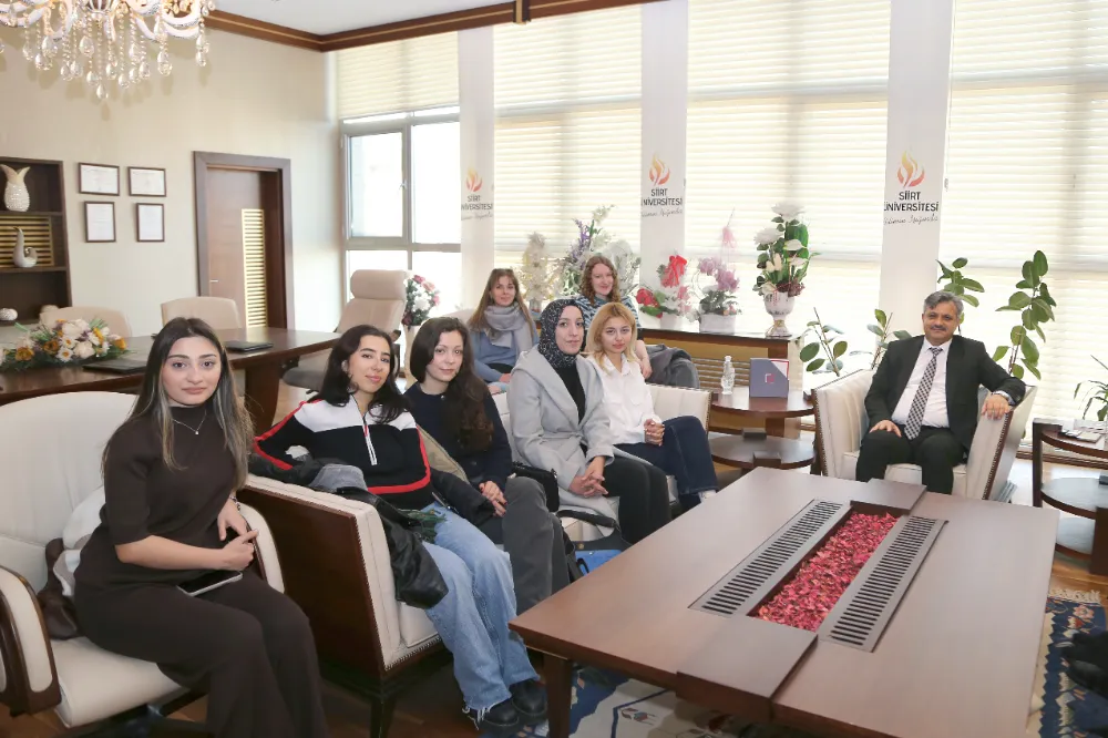 CEDİD Derneği’nden Siirt Üniversitesi Rektörü Prof. Dr. Nihat Şındak’a Ziyaret