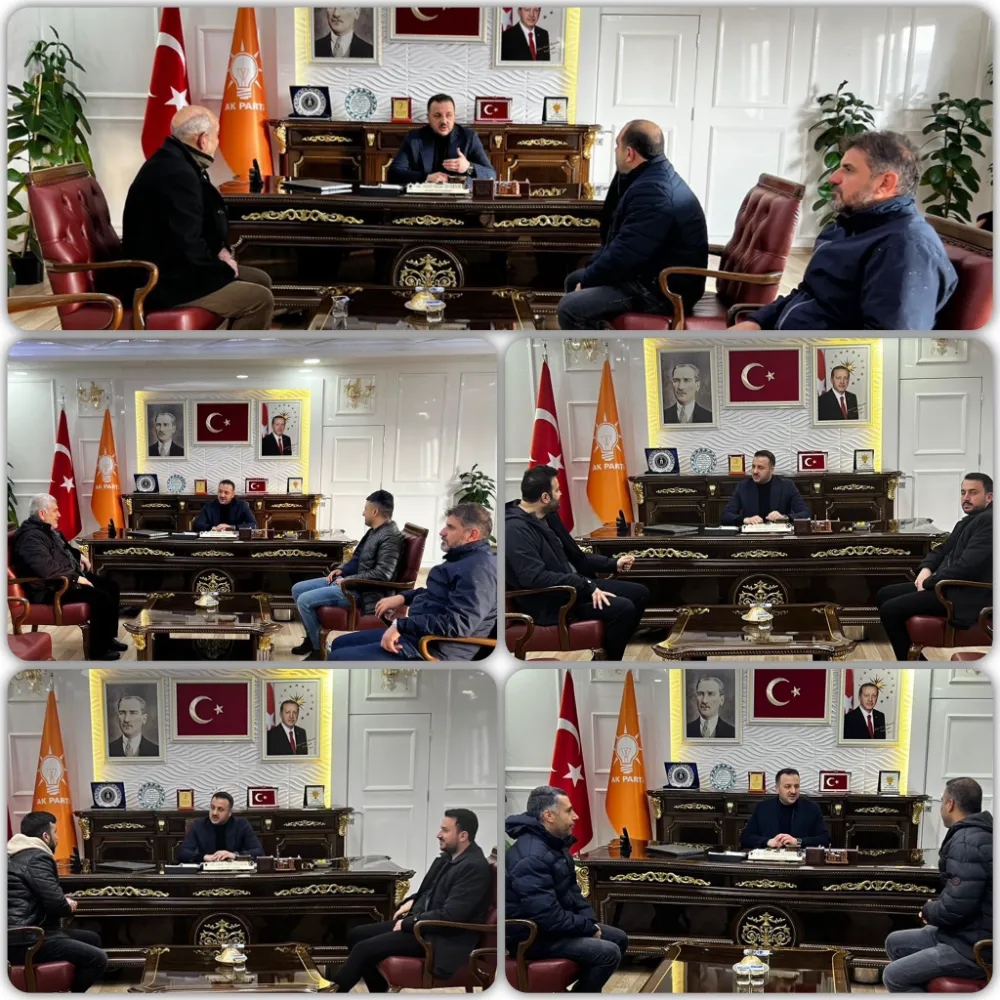 SİİRT’TE AÇIK KAPI, SAMİMİ DİYALOG: AK PARTİ’DE HASBİHAL GÜNÜ