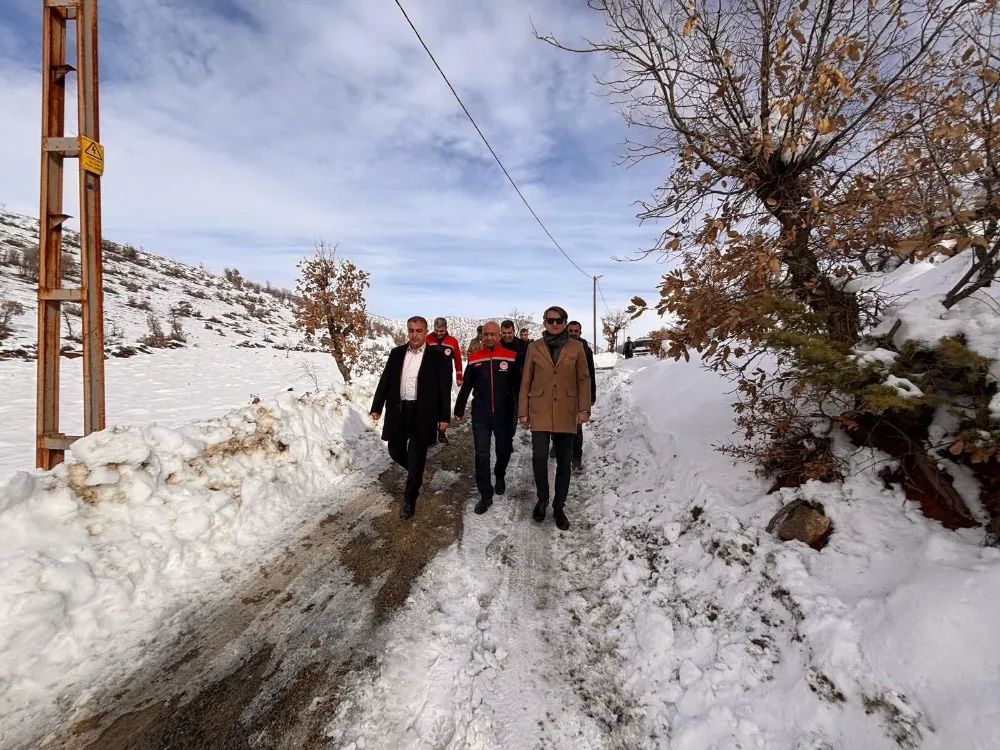 Baykan Ulaştı Köyü’nde Kar Hasarı İncelemesi: Üreticiler İçin Destek Süreci Başlatıldı
