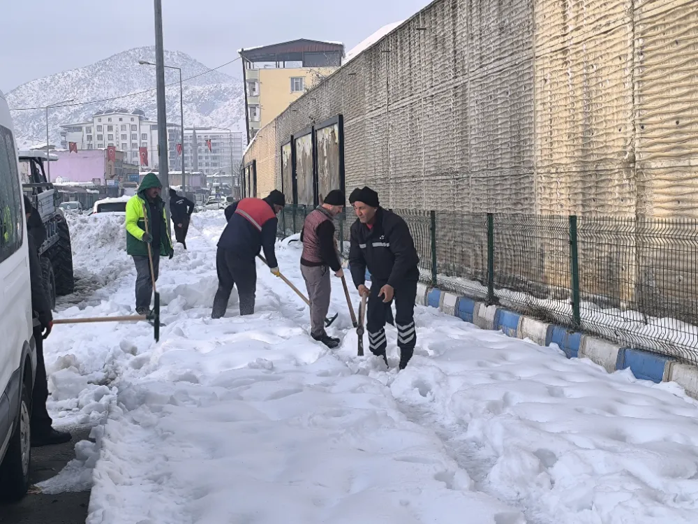 Baykan Belediyesi’nin Karla Mücadele Çalışmaları Aralıksız Sürüyor