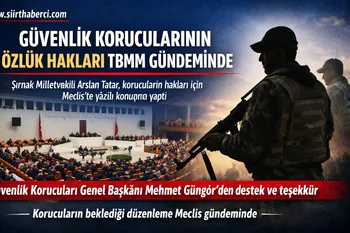 Binlerce Güvenlik Korucusunu İlgilendiren Konu Meclis’te
