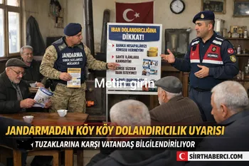 Jandarma’dan Köy Köy Dolandırıcılık Uyarısı: Tuzaklarına Karşı Vatandaş Bilgilendiriliyor