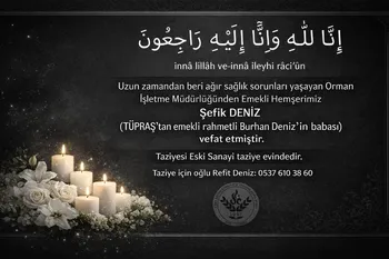 Siirt, Vefat ve Taziye: Şefik Deniz Hayatını Kaybetti