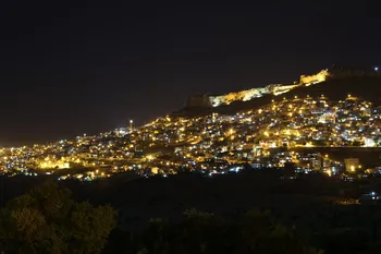 Tarihi Kentte Gece Işıkları Yenileniyor