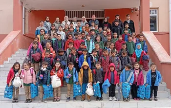 Çamtaşı Köyü İlköğretim Okulu Öğrencilerine Kızılay’dan Anlamlı Destek